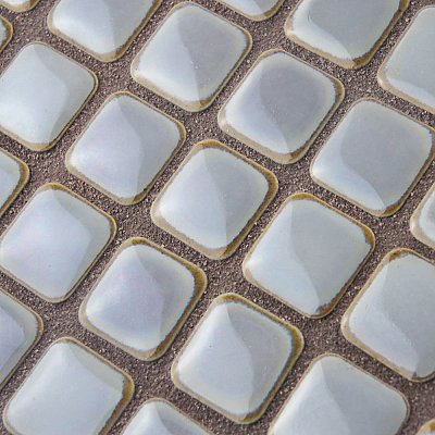 Hudson Diamond Grey Eye 12-1/4" x 12-3/8" Porcelain Mosaic Tile -10 Sheets Per Case -10.6 Sq. Ft.