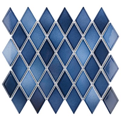 Hudson Kite Glacier 10-1/8" x 11-3/4"  Porcelain Mosaic Tile -10 Sheets Per Case -8.56 Sq. Ft.