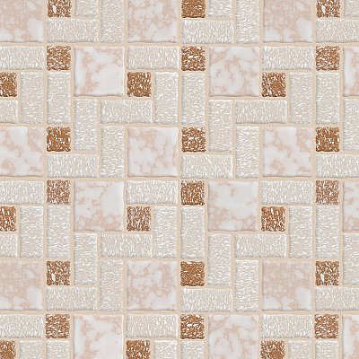 Academy Beige 11-7/8" x 11-7/8" Porcelain Mosaic Tile -10 Sheets Per Case -10 Sq. Ft.