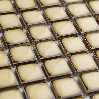 Hudson Edge Caffe 12-1/4" x 12-1/4" Porcelain Mosaic Tile -10 Sheets Per Case -10.6 Sq. Ft.