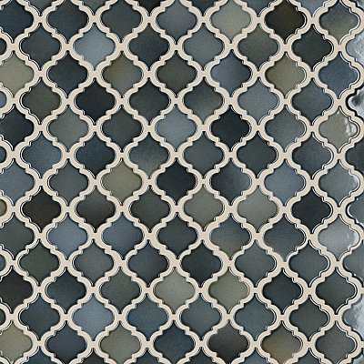 Hudson Tangier Atlantis 12-3/8" x 12-3/8" Porcelain Mosaic Tile -10 Sheets Per Case -11 Sq. Ft.