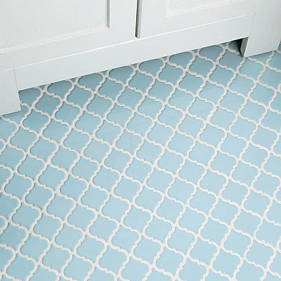 Hudson Tangier Cashmere Blue 12-3/8" x 12-3/8" Porcelain Mosaic Tile -10 Sheets Per Case -11 Sq. Ft.