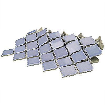 Hudson Tangier Lavender 12-3/8" x 12-3/8" Porcelain Mosaic Tile -10 Sheets Per Case -11 Sq. Ft.