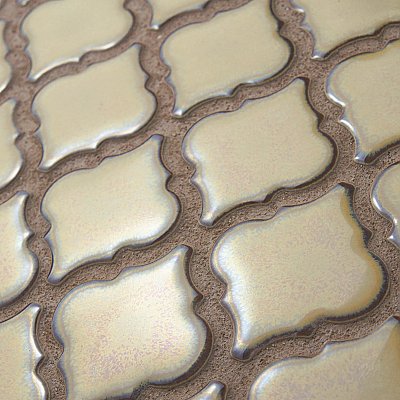 Hudson Tangier Caffe 12-3/8" x 12-3/8" Porcelain Mosaic Tile -10 Sheets Per Case -11 Sq. Ft.