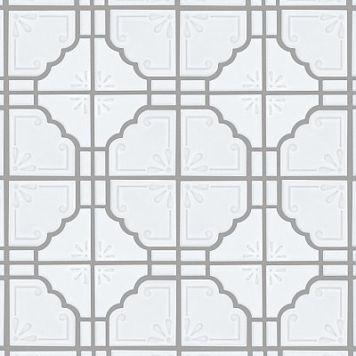 Moonbeam Matte White 11-7/8" x 11-7/8" Porcelain Mosaic Tile -10 Tiles Per Case -10.1 Sq. Ft.