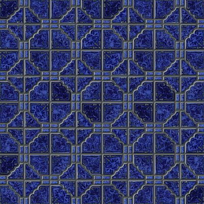 Moonbeam Blue Cloud 11-7/8" x 11-7/8" Porcelain Mosaic Tile -10 Tiles Per Case -10.1 Sq. Ft.