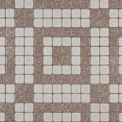 Crystalline Market Sq Beige 11-3/4" x 11-3/4" Porcelain Mosaic Tile - 10 Tiles Per Case - 9.8 Sq. Ft.