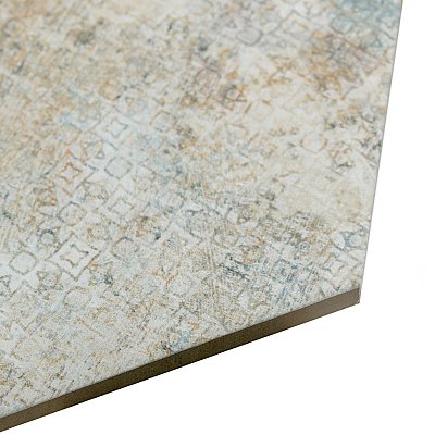 Tivoli Hex Tapestry 5-1/2" x 6-1/4" Porcelain Floor and Wall Tile - 26 Tiles Per Case - 4.94 Square Feet