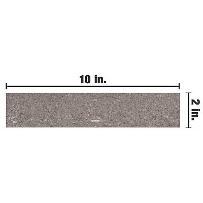 Muretto Nocciola Glossy 2" x 10" Porcelain Floor & Wall Tile -69 Tiles Per Case - 10.35 Sq. Ft.
