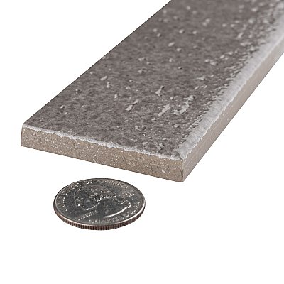 Muretto Nocciola Glossy 2" x 10" Porcelain Floor & Wall Tile -69 Tiles Per Case - 10.35 Sq. Ft.