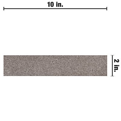 Muretto Nocciola Glossy 2" x 10" Porcelain Floor & Wall Tile -69 Tiles Per Case - 10.35 Sq. Ft.