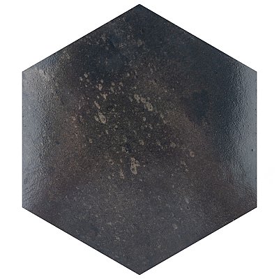 Capri Hex Nero 7" x 8" Porcelain Floor & Wall Tile -36 Tiles Per Case - 10.8 Sq. Ft.
