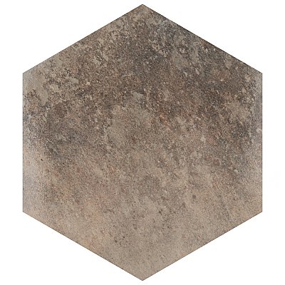 Capri Hex Terra 7" x 8" Porcelain Floor & Wall Tile -36 Tiles Per Case - 10.8 Sq. Ft.