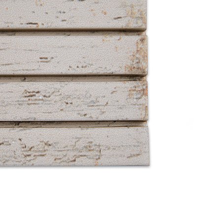 Retro Strata Blanc 6-7/8" x 14" Porcelain Floor and Wall Tile - 16 Tiles Per Case - 11.2 Square Feet