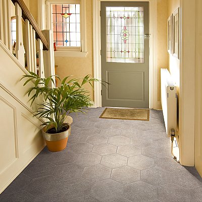 Palazzo Hex Nuvola 14-1/8" x 16-1/4" Porcelain Floor & Wall Tile - 9 Tiles Per Case - 11.07 Sq. Ft.