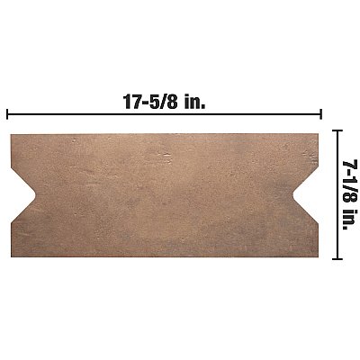 Argile Losanga Ferrara 7" x 17-5/8" Porcelain Floor and Wall Tile - 1 Tiles Per Case - 0.86 Square Feet