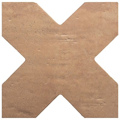 Argile Cross Cotto 7" x 7" Porcelain Floor and Wall Tile - 1 Tiles Per Case - 0.3 Square Feet
