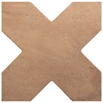 Argile Cross Cotto 7" x 7" Porcelain Floor and Wall Tile - 1 Tiles Per Case - 0.3 Square Feet