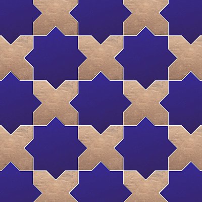 Argile Cross Cotto 7" x 7" Porcelain Floor and Wall Tile - 1 Tiles Per Case - 0.3 Square Feet