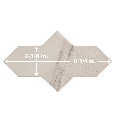Istanbul Shield Day 2-3/8" x 8-1/4" Porcelain Floor and Wall Tile - 36 Tiles Per Case - 5.4 Square Feet