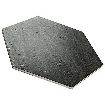 Natura Hex Nero 14-1/8" x 16-1/4" Porcelain Floor & Wall Tile -9 Tiles Per Case - 11.07 Sq. Ft.