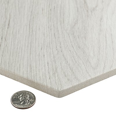 Natura Hex White 14-1/8" x 16-1/4" Porcelain Floor & Wall Tile -9 Tiles Per Case - 11.07 Sq. Ft.