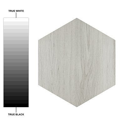 Natura Hex White 14-1/8" x 16-1/4" Porcelain Floor & Wall Tile -9 Tiles Per Case - 11.07 Sq. Ft.