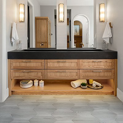 Natura Hex White 14-1/8" x 16-1/4" Porcelain Floor & Wall Tile -9 Tiles Per Case - 11.07 Sq. Ft.