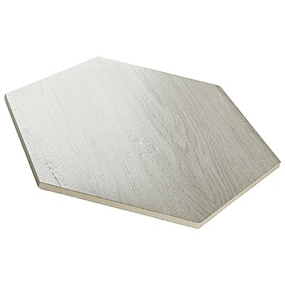 Natura Hex White 14-1/8" x 16-1/4" Porcelain Floor & Wall Tile -9 Tiles Per Case - 11.07 Sq. Ft.