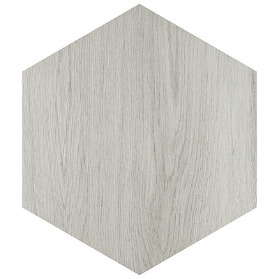 Natura Hex White 14-1/8" x 16-1/4" Porcelain Floor & Wall Tile -9 Tiles Per Case - 11.07 Sq. Ft.