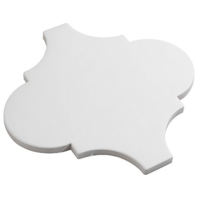 Provenzale Lantern White 7-7/8" x 7-7/8" Porcelain Floor & Wall Tile - 24 Tiles Per Case - 6.24 Sq. Ft.