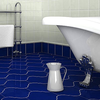 Mare Nostrum Provenzal Messina 10-1/4" x 11-1/2" Porcelain Floor & Wall Tile - 18 Tiles Per Case - 10.44 Sq. Ft.