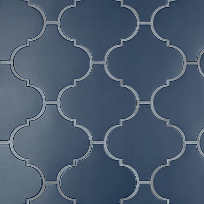 Provenzale Lantern Dark Bleu 8" x 8" Porcelain Floor & Wall Tile - 24 Tiles Per Case - 6.24 Sq. Ft.