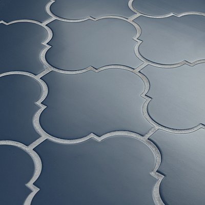Provenzale Lantern Dark Bleu 8" x 8" Porcelain Floor & Wall Tile - 24 Tiles Per Case - 6.24 Sq. Ft.