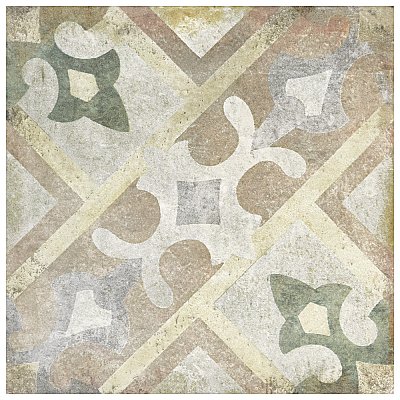 D'Anticatto Decor Laterza 8-3/4" x 8-3/4" Porcelain Tile - Per Case of 20 - 11.25 Square Feet