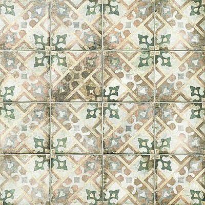 D'Anticatto Decor Laterza 8-3/4" x 8-3/4" Porcelain Tile - Per Case of 20 - 11.25 Square Feet