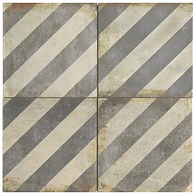 D'Anticatto Decor Obliqua 8-3/4" x 8-3/4" Porcelain Tile - Per Case of 20 - 11.25 Square Feet