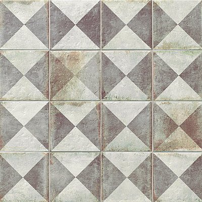 D'Anticatto Decor Triangoli 8-3/4" x 8-3/4" Porcelain Tile - Per Case of 20 - 11.25 Square Feet