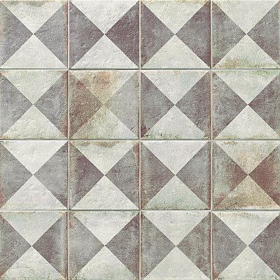 D'Anticatto Decor Triangoli 8-3/4" x 8-3/4" Porcelain Tile - Per Case of 20 - 11.25 Square Feet
