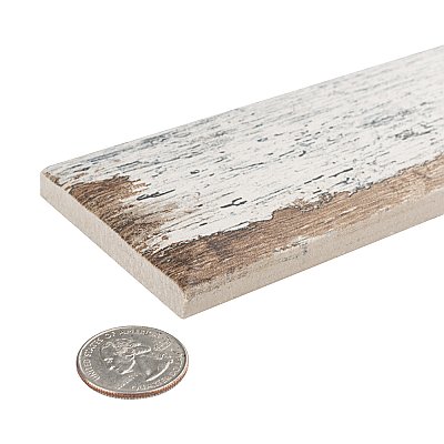 Retro Blanc 2-3/4" x 23-1/2" Porcelain Floor & Wall Tile - 24 Tiles Per Case - 11.52 Sq. Ft.