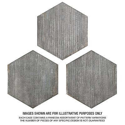 Retro Mini Hex Cendra 7" x 8" Porcelain Floor & Wall Tile - Sold Per Case of 36 - 11.16 Sq. Ft.