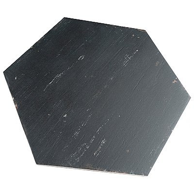 Retro Hex Nero 14-1/8" x 16-1/4" Porcelain Tile - Sold Per Case of 9 - 11.05  Square Feet