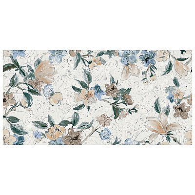 Parete Setoso White 23-1/2" x 47" Porcelain Floor and Wall Tile - 3 Tiles Per Case - 23.1 Square Feet