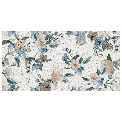 Parete Setoso White 23-1/2" x 47" Porcelain Floor and Wall Tile - 3 Tiles Per Case - 23.1 Square Feet