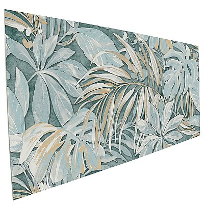 Parete Tropici Blue 23-1/2" x 47" Porcelain Floor and Wall Tile - 3 Tiles Per Case - 23.1 Square Feet