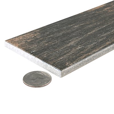 Bora Dark 3-1/8" x 17-1/2" Porcelain Floor & Wall Tile - 30 Tiles Per Case - 12.0 Sq. Ft.