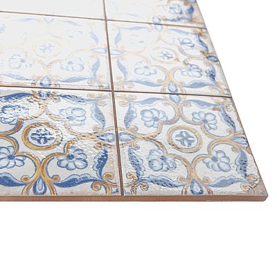 Kings Campania Atrani 13" x 13" Ceramic Floor and Wall Tile - 10 Tiles Per Case - 12.0 Square Feet