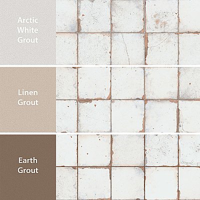 Kings Campania Salerno 13" x 13" Ceramic Floor and Wall Tile - 10 Tiles Per Case - 12.0 Square Feet