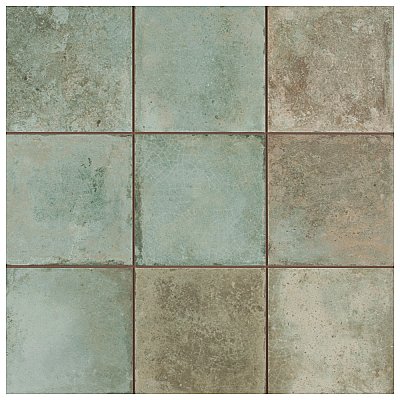 Kings Etna Sage 13-1/8" x 13-1/8" Ceramic Floor & Wall Tile - 10 Tiles Per Case - 12.2 Sq. Ft.
