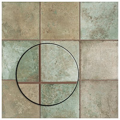 Kings Etna Sage 13-1/8" x 13-1/8" Ceramic Floor & Wall Tile - 10 Tiles Per Case - 12.2 Sq. Ft.